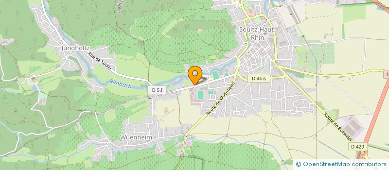 localisation de l'entreprise LARA SPA à SOULTZ-HAUT-RHIN