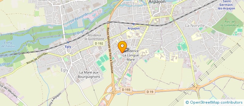 localisation de l'entreprise LARA TRANSPORTS à EGLY