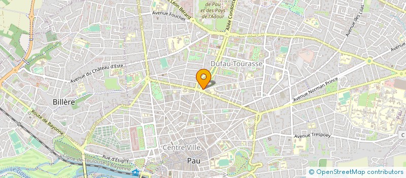 localisation de l'entreprise LARACHE MACONNERIE CARRELAGE  ARESSY