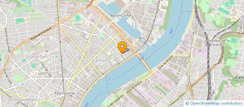 localisation de l'entreprise LARADIEUSE  LORMONT