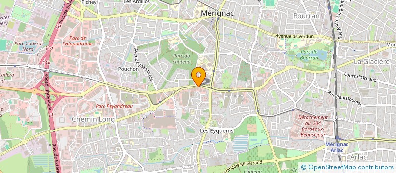 localisation de l'entreprise LARAKYA  MERIGNAC