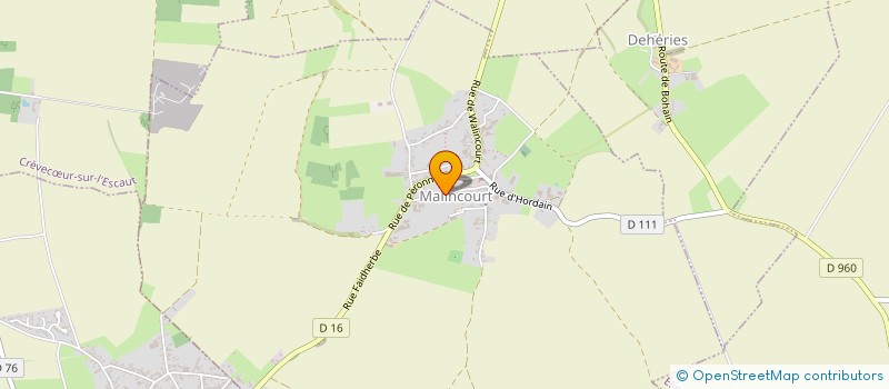 localisation de l'entreprise LARANGE FABIENNE ET KARINE  MALINCOURT