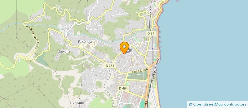 localisation de l'entreprise LARANJEIRA FJ à BASTIA