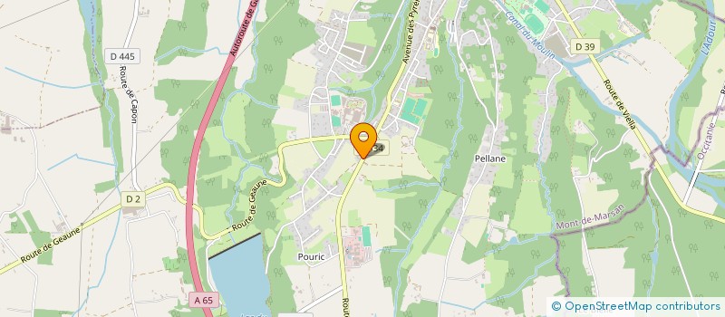 localisation de l'entreprise LARASCLET  AIRE-SUR-L'ADOUR