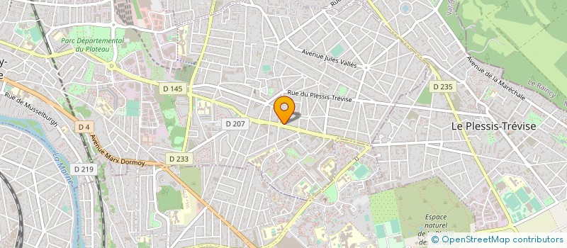 localisation de l'entreprise LARBI & FILS à CHAMPIGNY-SUR-MARNE