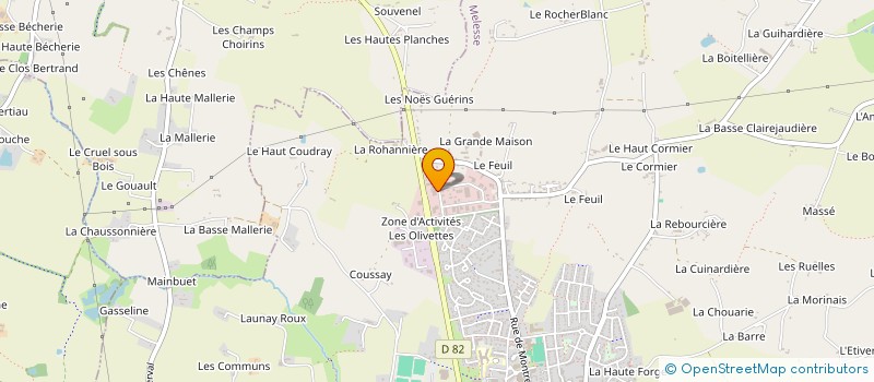 localisation de l'entreprise LARBIOU  MELESSE