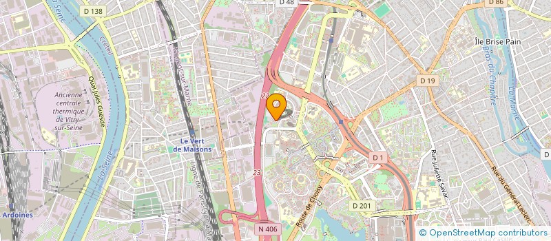 localisation de l'entreprise LARC à CRETEIL