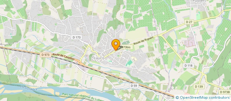 localisation de l'entreprise LARCANT  LAURIS