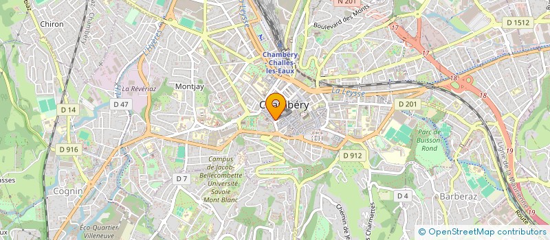 localisation de l'entreprise LARCELLE IMMOBILIER à LA RAVOIRE