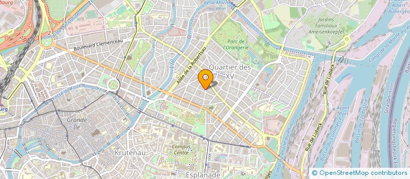 localisation de l'entreprise LARCHE NATHALIE à STRASBOURG