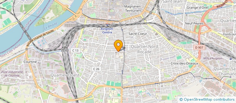 localisation de l'entreprise LARCHER DU LAC  AVIGNON