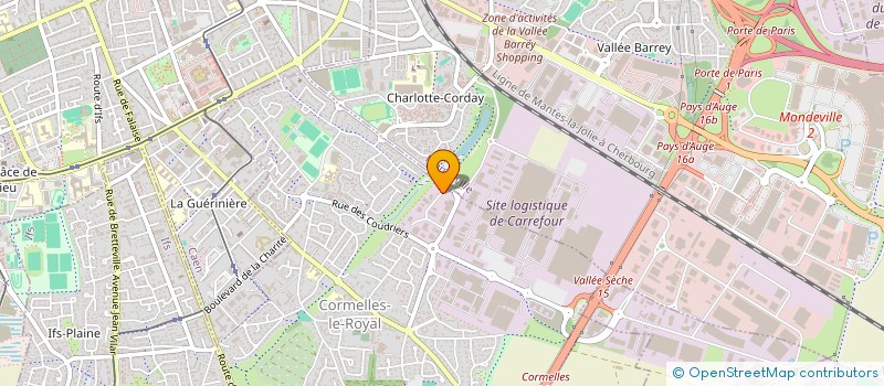 localisation de l'entreprise LARCHER MANAGEMENT à CORMELLES-LE-ROYAL
