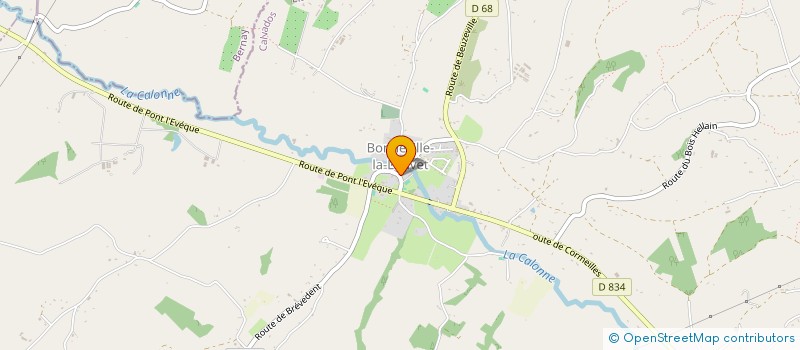 localisation de l'entreprise LARCHER PARTICULIERS ASSOCIES (LPA)  CLARBEC