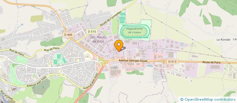 localisation de l'entreprise LARCHER PUBLICITE - LEXO PUB  HERMIVAL-LES-VAUX