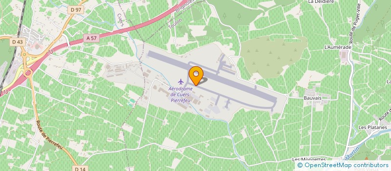 localisation de l'entreprise LARDAN  PIERREFEU-DU-VAR