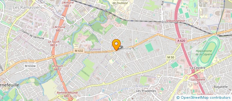 localisation de l'entreprise LARDENNE ACTIF à TOULOUSE