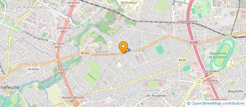 localisation de l'entreprise LARDENNE AUDITION à TOULOUSE