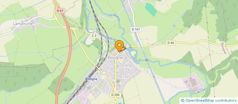 localisation de l'entreprise LARDENOIS à ORMOY-LES-SEXFONTAINES