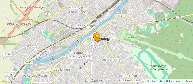 localisation de l'entreprise LARDET COMPIEGNE à COMPIEGNE