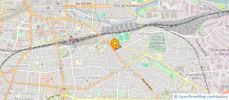 localisation de l'entreprise LARDEUX AGENCEMENT  RENNES