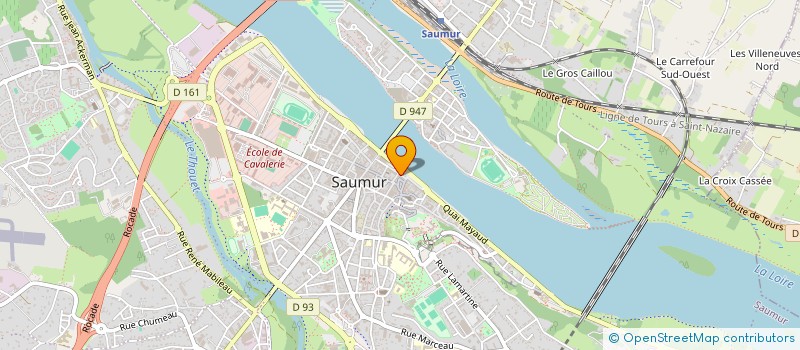 localisation de l'entreprise LARDIERE GAEL IMMOBILIER  SAUMUR