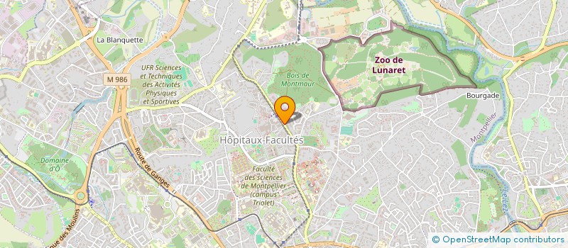 localisation de l'entreprise LARDIN  MONTPELLIER