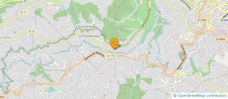 localisation de l'entreprise LARDOISIERE  PEYMEINADE