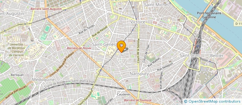 localisation de l'entreprise LARECA  TALENCE