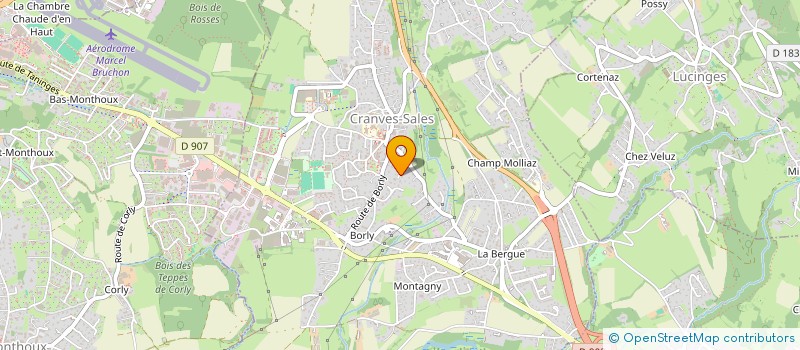 localisation de l'entreprise LAREMM  CRANVES-SALES