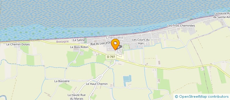 localisation de l'entreprise LARENA  CHERRUEIX