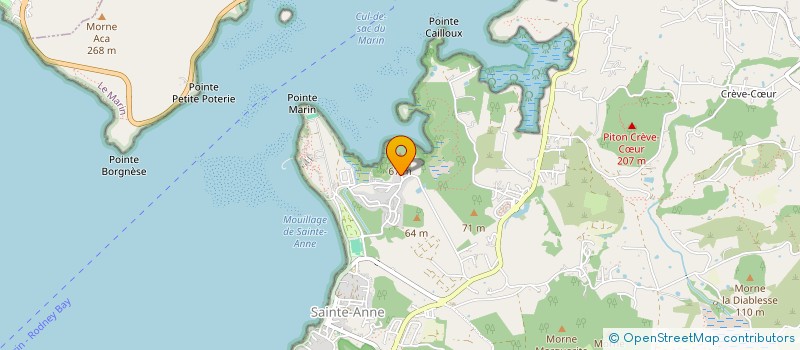 localisation de l'entreprise LARENI  SAINTE-ANNE