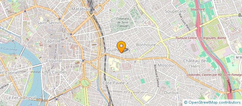 localisation de l'entreprise LAREOULET à TOULOUSE