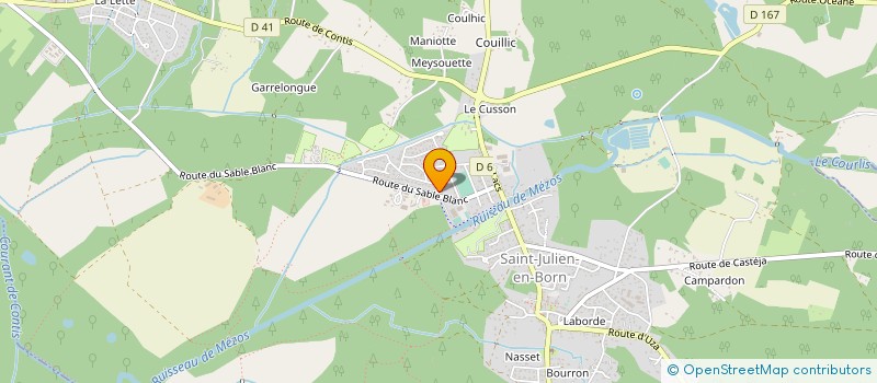 localisation de l'entreprise LARGE SYNERGY  SAINT-JULIEN-EN-BORN