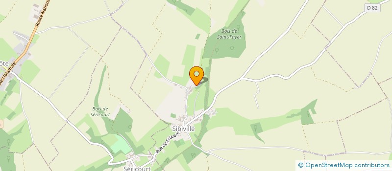 localisation de l'entreprise LARGEDOGFOOD  SIBIVILLE