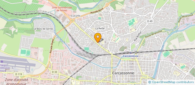 localisation de l'entreprise LARGEVISION EDITIONS à CARCASSONNE