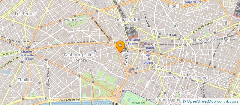 localisation de l'entreprise LARGIER GESTION  PARIS