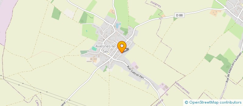 localisation de l'entreprise LARGILLET FILS à AVESNES-LE-SEC