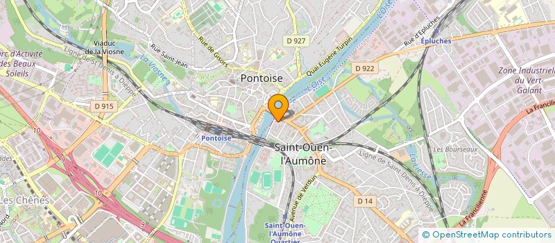 localisation de l'entreprise LARGILLIERE AVOCAT à SAINT-OUEN-L'AUMONE