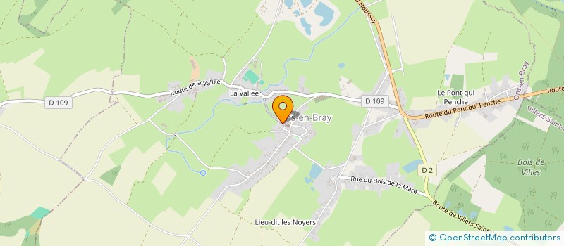 localisation de l'entreprise LARGO SCI  ONS-EN-BRAY