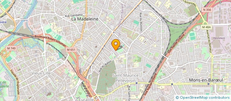 localisation de l'entreprise LARGO WIND à LILLE
