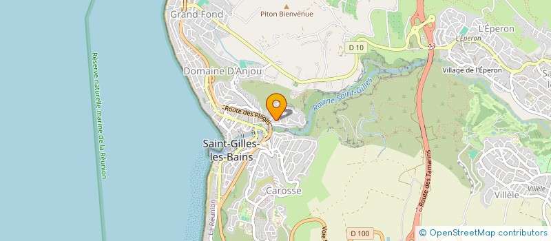 localisation de l'entreprise LARGUIER FREDERIC ET VIRGINIE  SAINT-PAUL