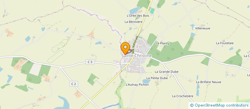 localisation de l'entreprise LARGY CONCEPT à CHEMILLE-EN-ANJOU