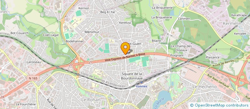 localisation de l'entreprise LARHANTEC IMMOBILIER  VANNES