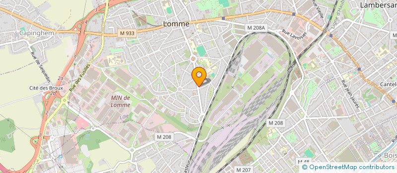 localisation de l'entreprise LARI à LILLE