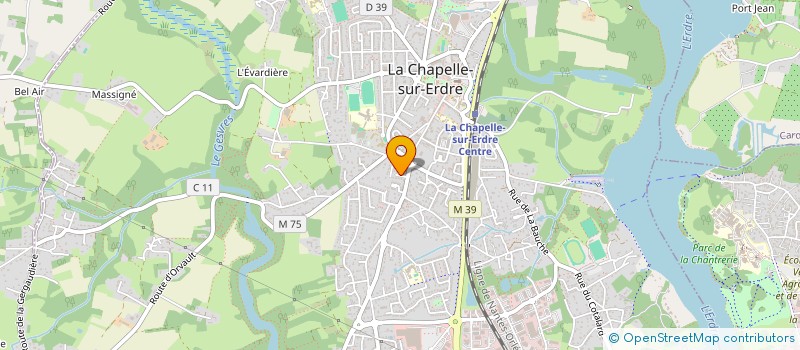 localisation de l'entreprise LARI à LA CHAPELLE-SUR-ERDRE