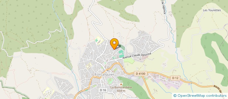 localisation de l'entreprise LARI FINANCE à FORCALQUIER