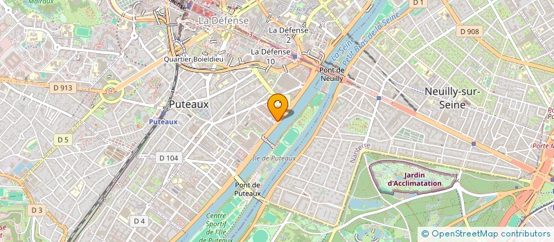 localisation de l'entreprise LARIA  PUTEAUX