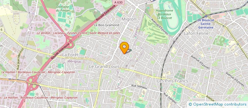 localisation de l'entreprise LARIALGA  LE TAILLAN-MEDOC