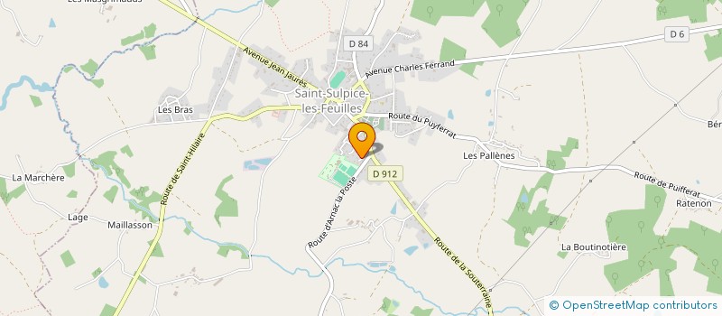 localisation de l'entreprise LARICRIS à ARNAC-LA-POSTE