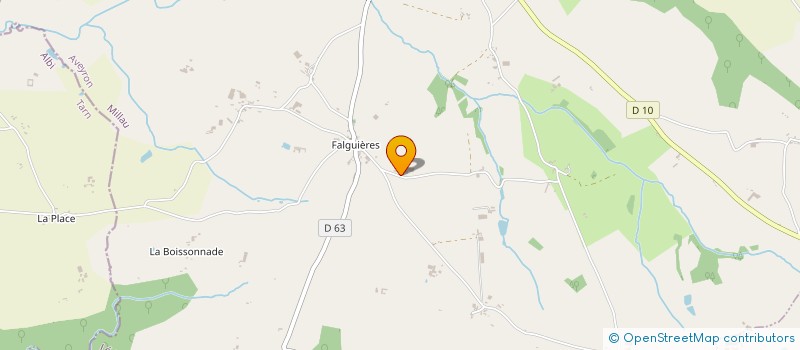 localisation de l'entreprise LARIES  DURENQUE